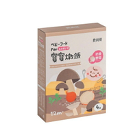 農純鄉 寶寶燉飯-奶香野菇燉飯(150g)， 4入/盒【愛吾兒】