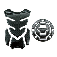 Motorcycle Fuel Cap Cover Decals Oil Tank Pad Protector Stickers For Suzuki Hayabusa GSX1300R SV650 SV1000 GSXR 600F 750F K4i K9