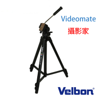 【Velbon】videomate 攝影家 538 錄影 油壓 單手把 三腳架 直播架設 熱像儀 體溫偵測儀 架設(附腳架袋)