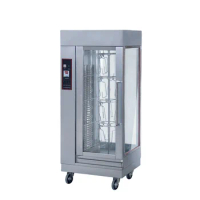 rotisserie chicken machine commercial High Efficient Electric Rotisserie Oven heating fast Rotating 