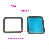 NEW Original Black For GoPro Hero 7 Lens Cover Zoom Glass UV Hero7 Silver / White Action Video Camera Repair Part