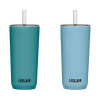 【CAMELBAK】600ml Straw Tumbler 雙層不鏽鋼吸管杯 保冰(不鏽鋼杯/隨行杯/保溫杯/吸管杯)