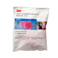 3M 2091 Filter Cotton Painting Spray Industry Farticulate Filter for 6800 7502 6200 Series Chemcial Respirator Dust Mask