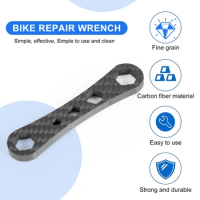 Bicycle Carbon Fiber Wrench 4 6 8 10 11Mm Hex Tool Bike Repair Tool For Brompton MTB Road Bike