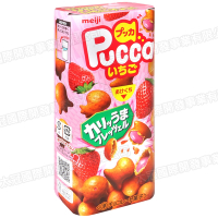 明治製菓 PUCCA草莓風味餅乾 39g