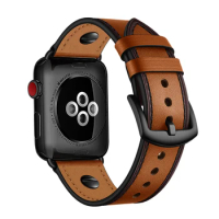 Bracelet for Apple Watch Series 4 5 44mm 40mm Leather Replacement Wrist Strap for iWatch Apple Watchband Series 3 2 1 38mm 42mm