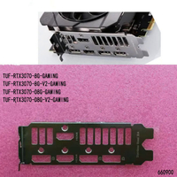 สำหรับ TUF-RTX3070-8G-GAMING Fullhalf Height กราฟิกการ์ด Io Shield Back Plate BackPlate Blende cket