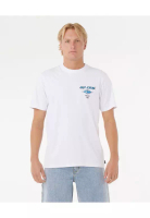Rip Curl Men Fade Out Icon Tee 0CAMTE-WHITE