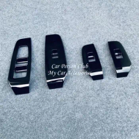 For Nissan Note E13 RHD 2021 2022 Interior Armrest Door WIndow Lift Panel Cover Trims Car Accessories