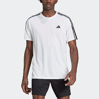 Adidas TR-ES Base 3s T [IB8151] 男 短袖 上衣 T恤 亞洲版 運動 訓練 吸濕 排汗 白