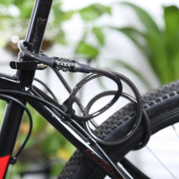 Easy.P.S_Keyless Bike Anti-Theft Chain Lock - Foldable Mini Cycle Security Steel Lock for Bike, Moto