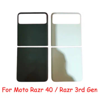AAAA Quality For Motorola Moto Razr 40 5G Back Battery Cover Case Housing Replacement Parts