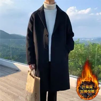 MND Mantel Jaket Musim Dingin Fashion Korea Pria Harajuku Longgar Pria Jaket Streetwear Jepang Pria