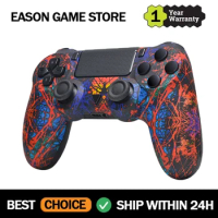Customized Colorful Remote Game Controller for PS4/PS4 Slim/PS4 Pro Console Wireless Bluetooth Dual Vibration Gamepad Control