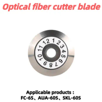 FS-6S/AUA-60S/SKL-60S Spare Blade Fiber Cleaver Blade Optical Fiber Cutter 12 Face Blade