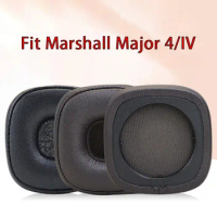 Pair Of Earpads For Marshall Major IV Bluetooth Headphone Ear Pads Cushions For Major 4 Soft Protein Leather Memory Foam Sponge