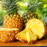 Buah Nanas kupas