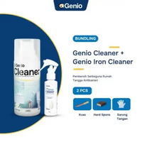 GENIO Paket Bundling Iron Cleaner 100mL + Genio Cleaner 500mL