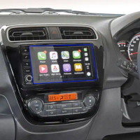 Tempered glass screen protector film For Mitsubishi Mirage 2020-2022 6.25 inch Car radio GPS Navigation Interior accessories