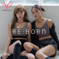 【YURUBRA】絕對女力內衣 B.C.D.E.F.G罩 重機能 無鋼圈 大罩杯 運動 台灣製 ※0700沙綠