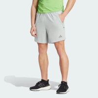 【adidas 愛迪達】Hiit Better Sho 男 短褲 中腰 亞洲版 運動 健身 訓練 吸濕排汗 灰(IM1107)