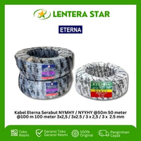 Kabel Eterna Serabut NYMHY / NYYHY @50m 50 meter @100 m 100 meter 3x2,5 / 3x2.5 / 3 x 2,5 / 3 x 2.5