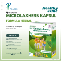 MicrolaxHerb Kapsul Herbal Formula 3 Blister @ 10 Kapsul /  Melancarkan Buang Air Besar / Membantu M