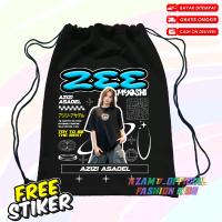 TAS SERUT STRING BAG ANAK JKT 48 OSHI ZEE FREE NAMA / TAS SERUT CORDURA ZEE MEMBER OSHI JKT 48