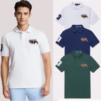 【RALPH LAUREN】RL POLO 經典刺繡大馬短袖Polo衫-多色組合(平輸品/春夏舒適)