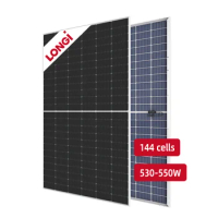 Longi Solar Panel 550W Half Cell panel Photovoltaic PV Modules 545W Bifacial Rotterdam