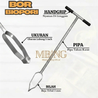 Mbang-Mbeng Bor Biopori / Bor Tanah Manual