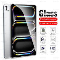 Glass For iPad Pro 13 inch 7th iPadPro 5th Gen 2024 Tempered Glass i Pad Air 11 6th iPadAir Screen Protector Tablet Cover Film