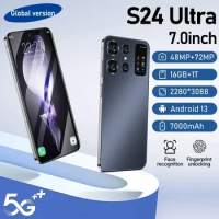 new s24 s23 ultra smartphone 5g 4g original 7.0 inch mobile phones 16GB+1TB global smartphone android13 free shiping cell phones