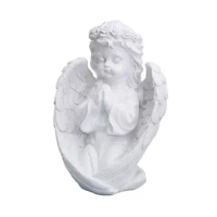 Garden Angel Figurines Memorial Angel Statue/Elf Sculpture Angel Sculpture With Wings Resin Angel Figurine Memorial Angel Statue