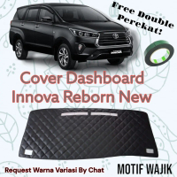 Cover Alas Dashboard Innova Reborn Toyota Mobil Pelindung Dasbor Kulit Premium Variasi Aksesoris Car