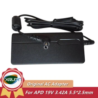 Genuine APD Asian Power Devices DA-65C19 Power Supply AC Adapter 19V 3.42A 5.5*2.5mm 65W for MSI M27Q Gigabyte Monitor Charger