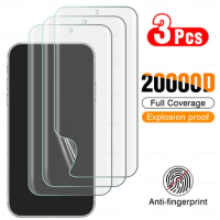 3PCS 20000D Frosted Matte Soft Hydrogel Film For Samsung Galaxy A14 A34 A54 A14 34 54 5G Anti-Fingerprint Screen Protectors Film