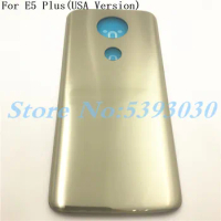 New For Motorola Moto E5 Plus E Plus E Plus (USA version) Battery Cover Back Battery Door Rear Housing Cover Case