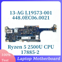 L19573-001 L19573-501 L19573-601 W/Ryzen 5 2500U CPU Mainboard For HP 13-AG Laptop Motherboard 448.0EC06.0021 17885-2 100%Tested