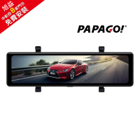 【PAPAGO!】RAY DW GPS 雙分離式行車記錄器電子後視鏡＋32G記憶卡-免費安裝(行車紀錄器)