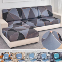 stretch printed stretch sofa seat cushion cover backrest cover protector for couch sofa cover L shape chaselong slipcovers