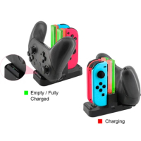 Game Controller Charger Gamepad Joystick Charging Holder Stand for Nintendo Switch/Switch Lite Joy-con