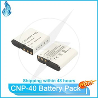 3.7V 1600mAh CNP-40 NP40 NP 40 CNP-40 Battery for Casio EX-Z30 Z40 Z50 Z55 Z57 Z400 Z750 Z850 FC100 KOMERY 4K Camera Camcorder