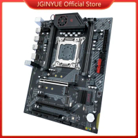 JGINYUE X79 ATX LGA 2011 mainboard support Intel Xeon E5 V1 V2 DDR3 1600MHz 32GB RAM M.2 NVME SATA USB3.0 X79 GAMING6
