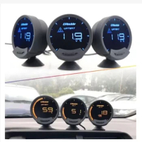 7Colors Greddy Sirius LCD OBD2 Car Gauge 74mm Turbo Boost Speed Volts Water Temp Oil Temp Oil Press RPM EGT Air Fuel Ratio Meter
