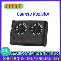 For Sony Camera Radiator Type-C Port Refrigeration Magnetic Version Fan For Sony For A7C A7S3 ZV1 ZVE10 ZVE1 A7M4 A6700