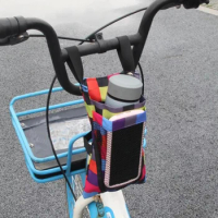 1PC Waterproof Cycling Front Storage Bicycle Bag Mobile Phone Holder Bike Basket
