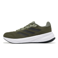 adidas 慢跑鞋 Response 男鞋 綠 黑 緩震 透氣 運動鞋 愛迪達 IG1415