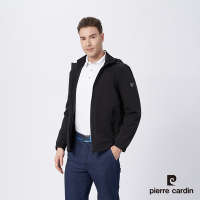Pierre Cardin皮爾卡登 男款 帥氣連帽薄夾克外套-黑色 (5215662-99)