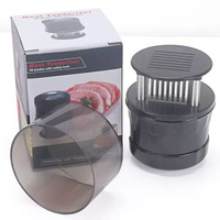 廚房工具 不鏽鋼牛排鬆肉器56針 鬆肉針嫩肉針斷筋刀片鬆肉錘